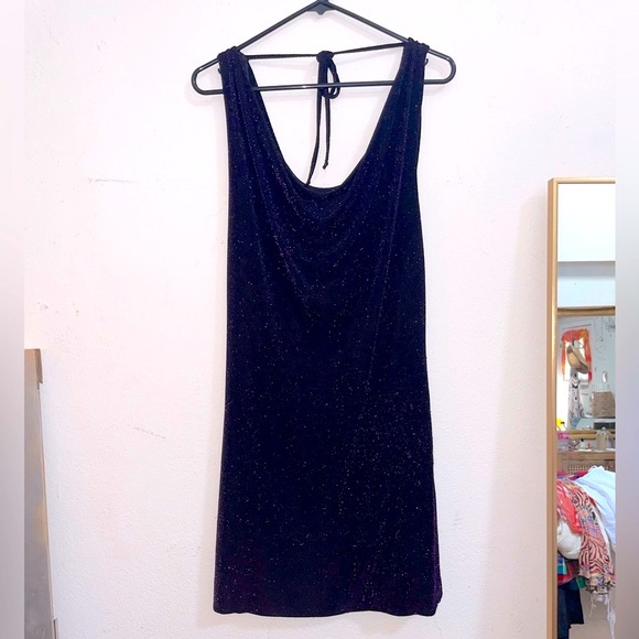 Rock & Republic Dresses & Skirts - Rock and Republic | Black Shimmer Cowl Neck Dress